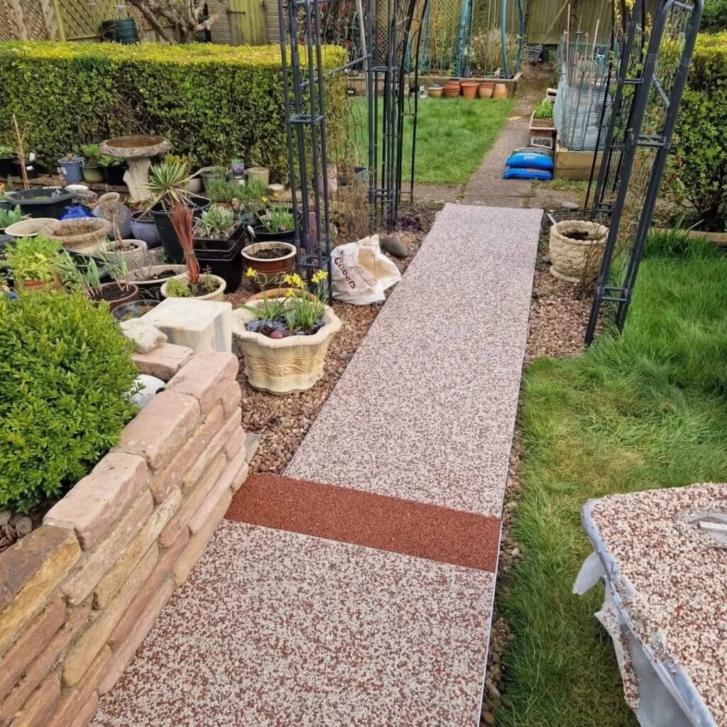 Surebond Resin Garden Path